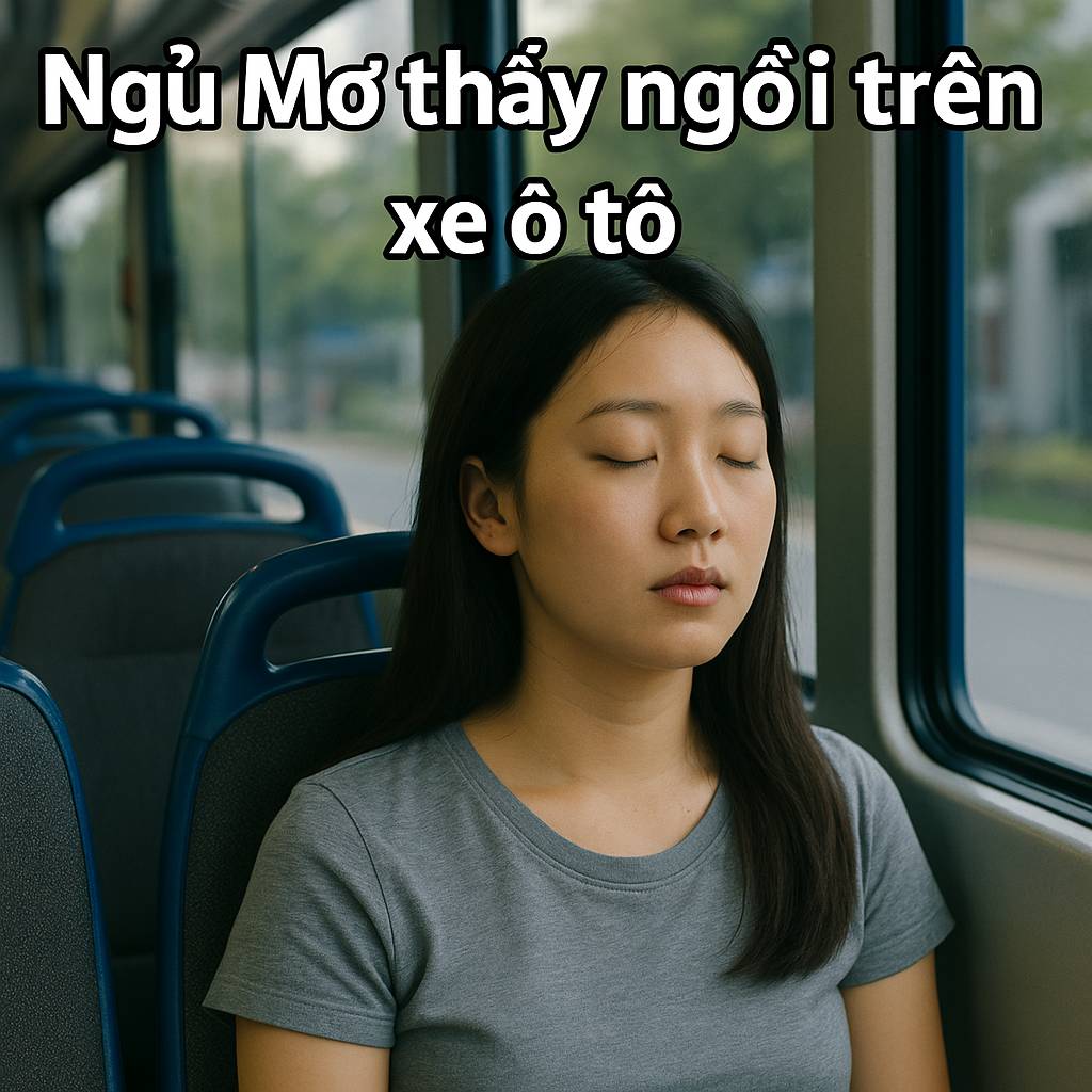 Mơ thấy ngồi trên xe ô tô là điềm gì? Đánh số mấy?