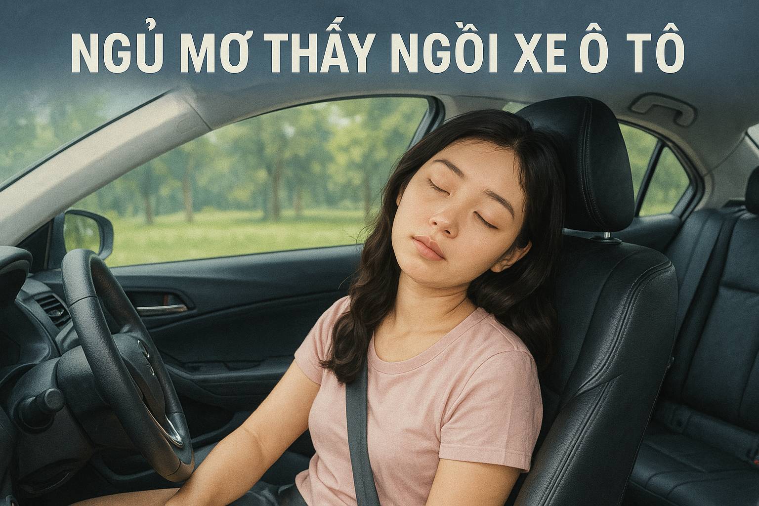 Mơ thấy ngồi xe ô tô là điềm gì? Đánh số mấy
