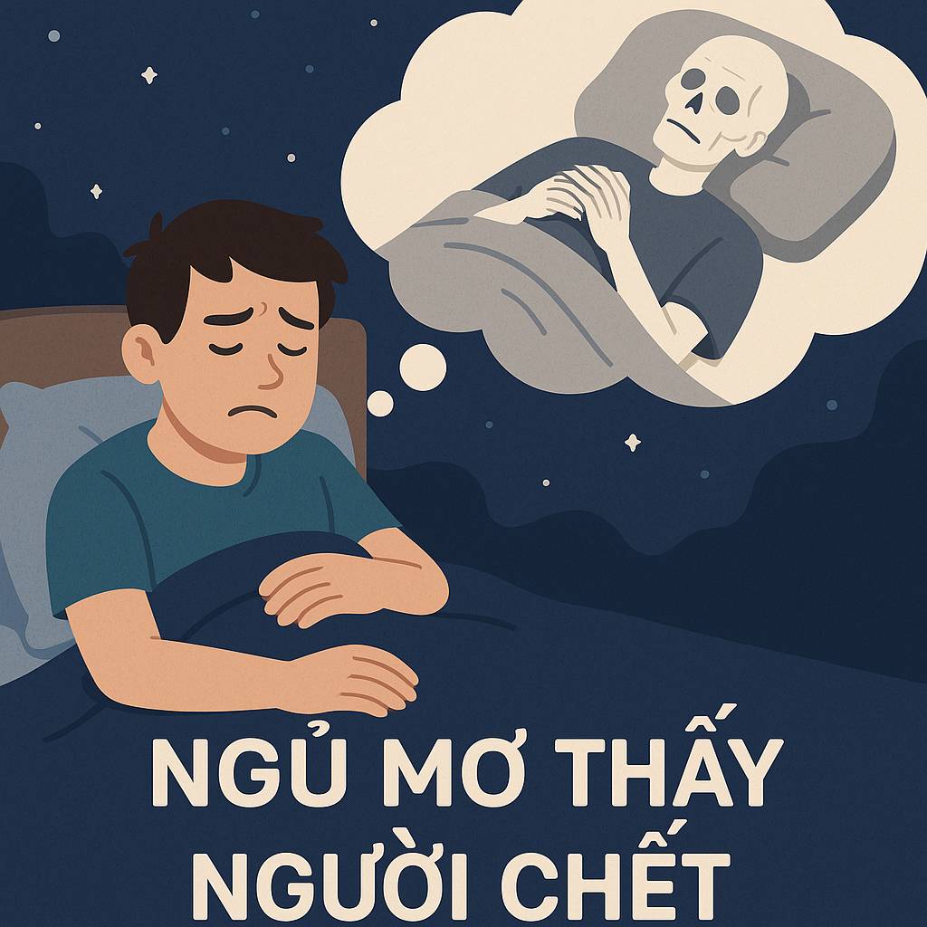 Mơ thấy người chết là điềm gì? Đánh số mấy dễ trúng?