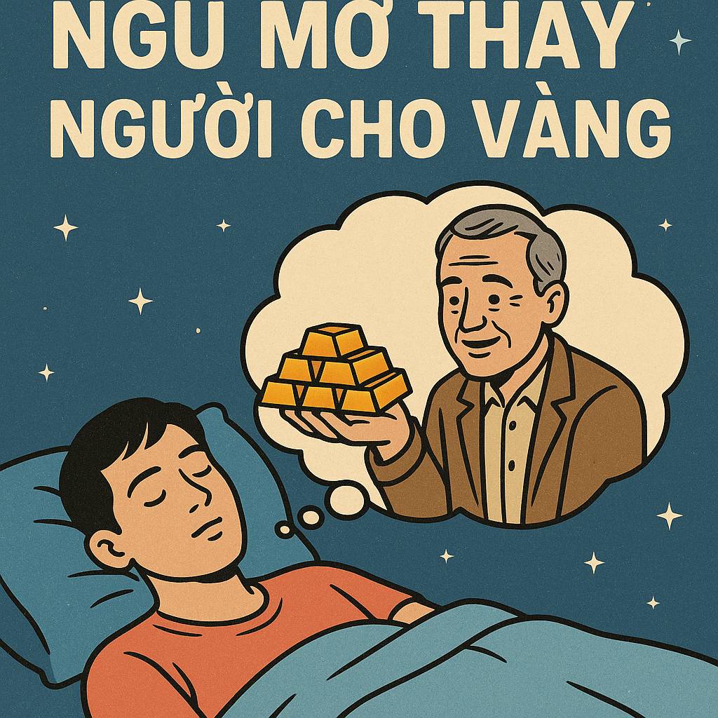 Mơ thấy người cho vàng là điềm gì? Đánh số mấy