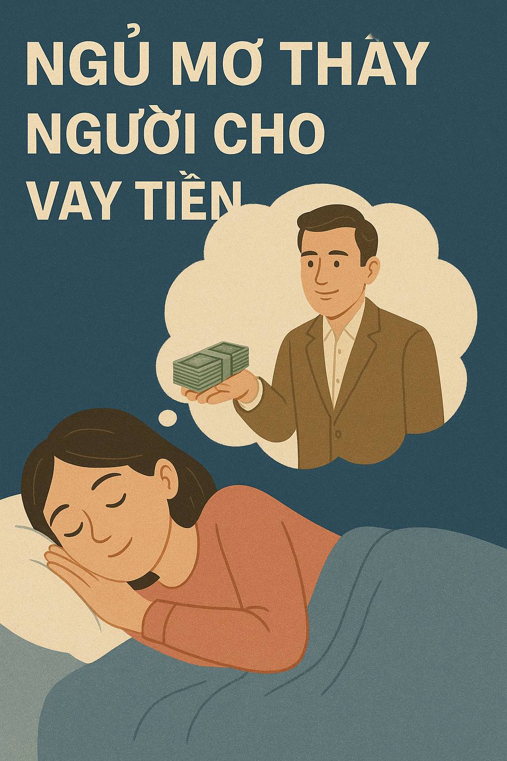 Mơ thấy người cho vay tiền là điềm gì? Đánh số mấy?