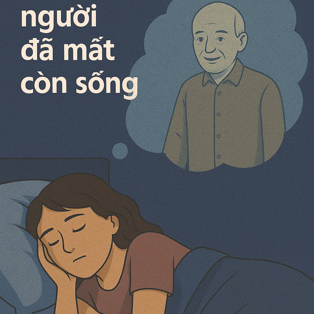 Mơ thấy người đã mất còn sống là điềm gì? Đánh số mấy?