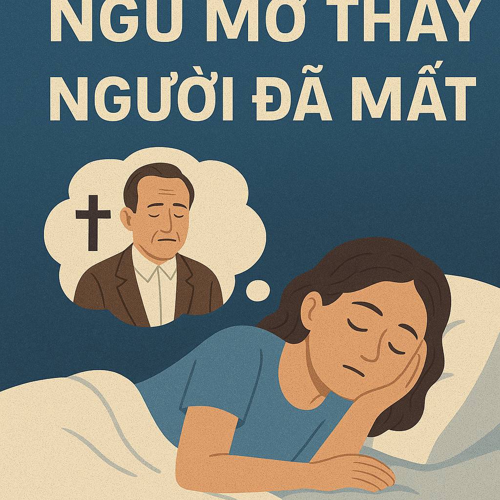 Mơ thấy người đã mất là điềm gì? Đánh số mấy