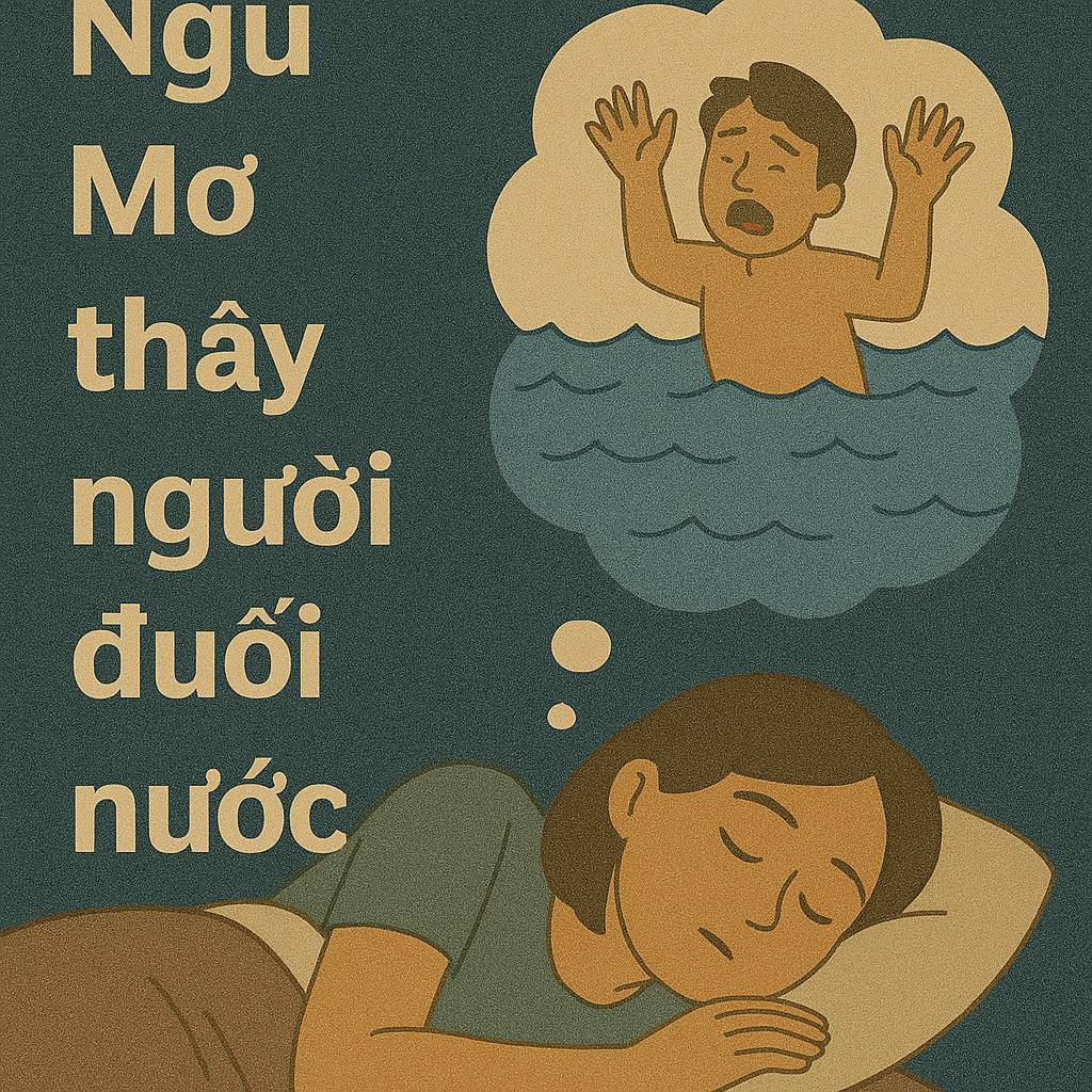 Mơ thấy người đuối nước là điềm gì? Đánh số mấy