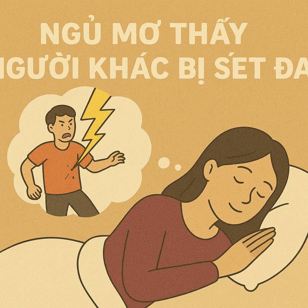 Mơ thấy người khác bị sét đánh là điềm gì? Đánh số mấy