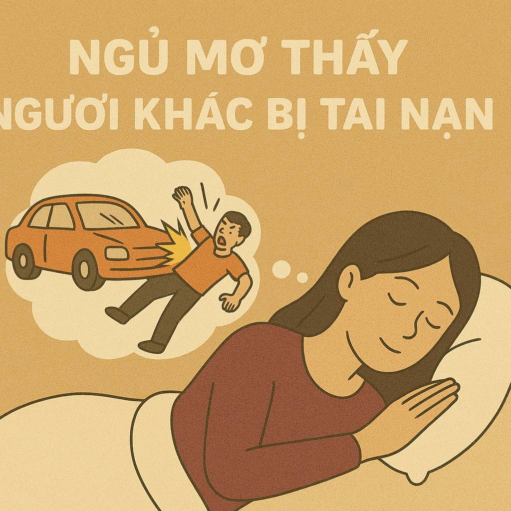 Mơ thấy người khác bị tai nạn giao thông là điềm gì? Đánh số mấy