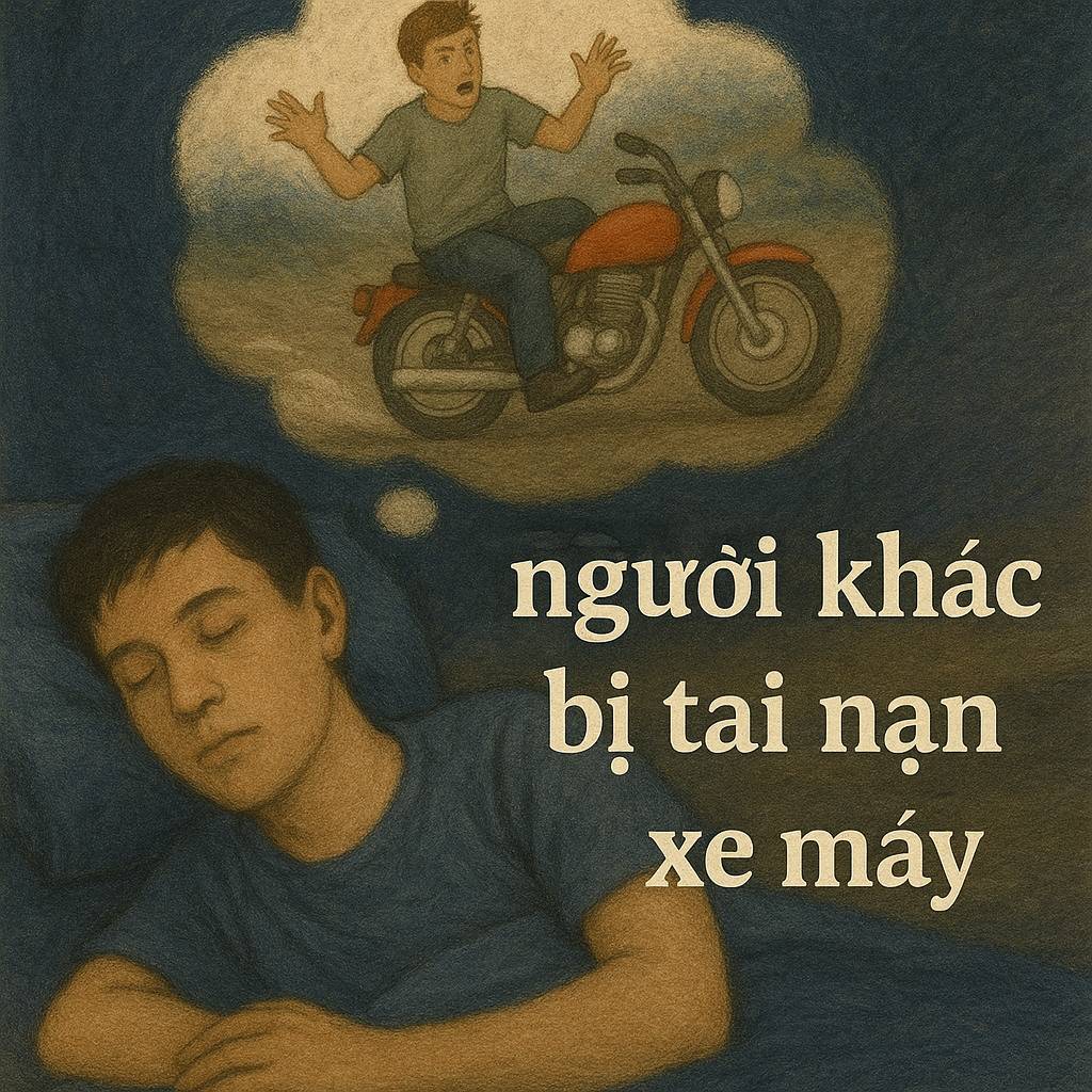 Mơ thấy "người khác bị tai nạn xe máy" là điềm gì, đánh con số nào?