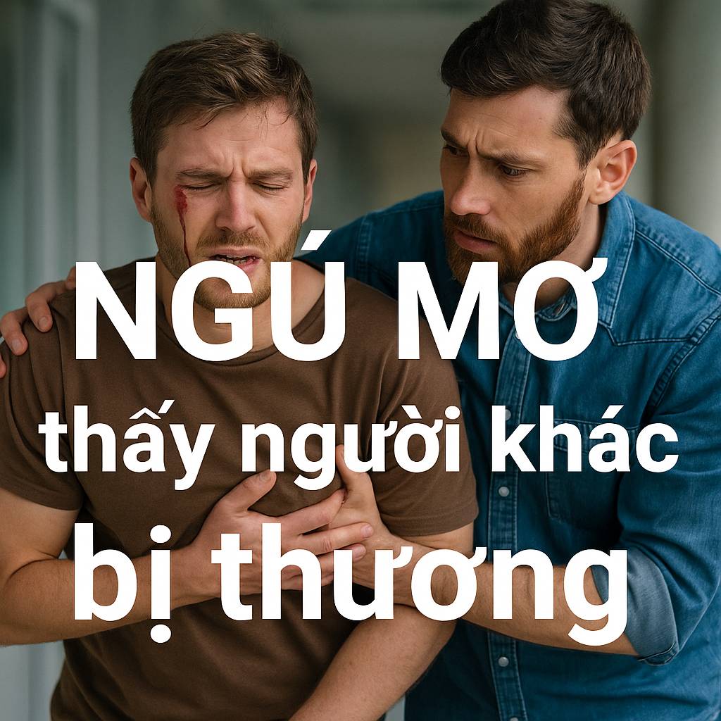 Mơ thấy người khác bị thương là điềm gì? Đánh số mấy