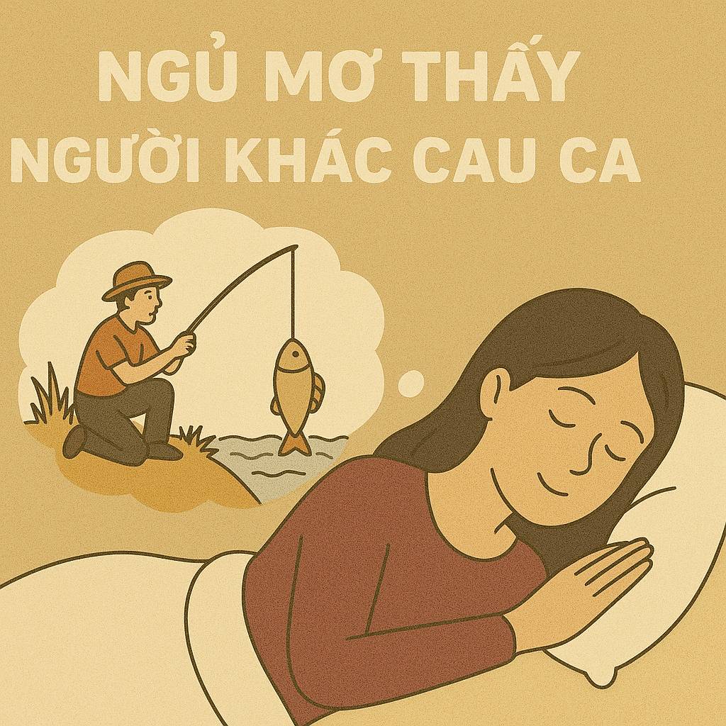 Mơ thấy người khác câu cá là điềm gì? Đánh số mấy
