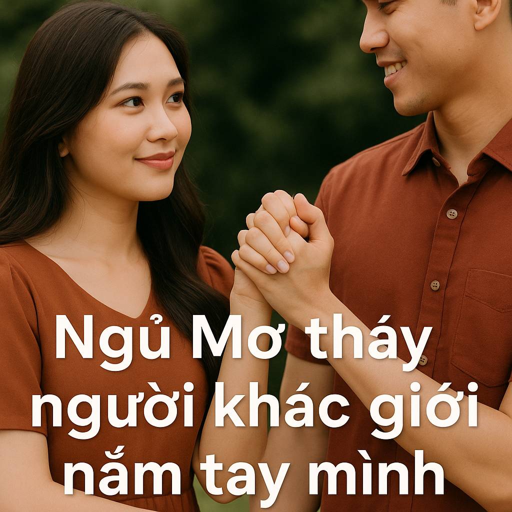 Mơ thấy người khác giới nắm tay mình là điềm gì? Đánh số mấy
