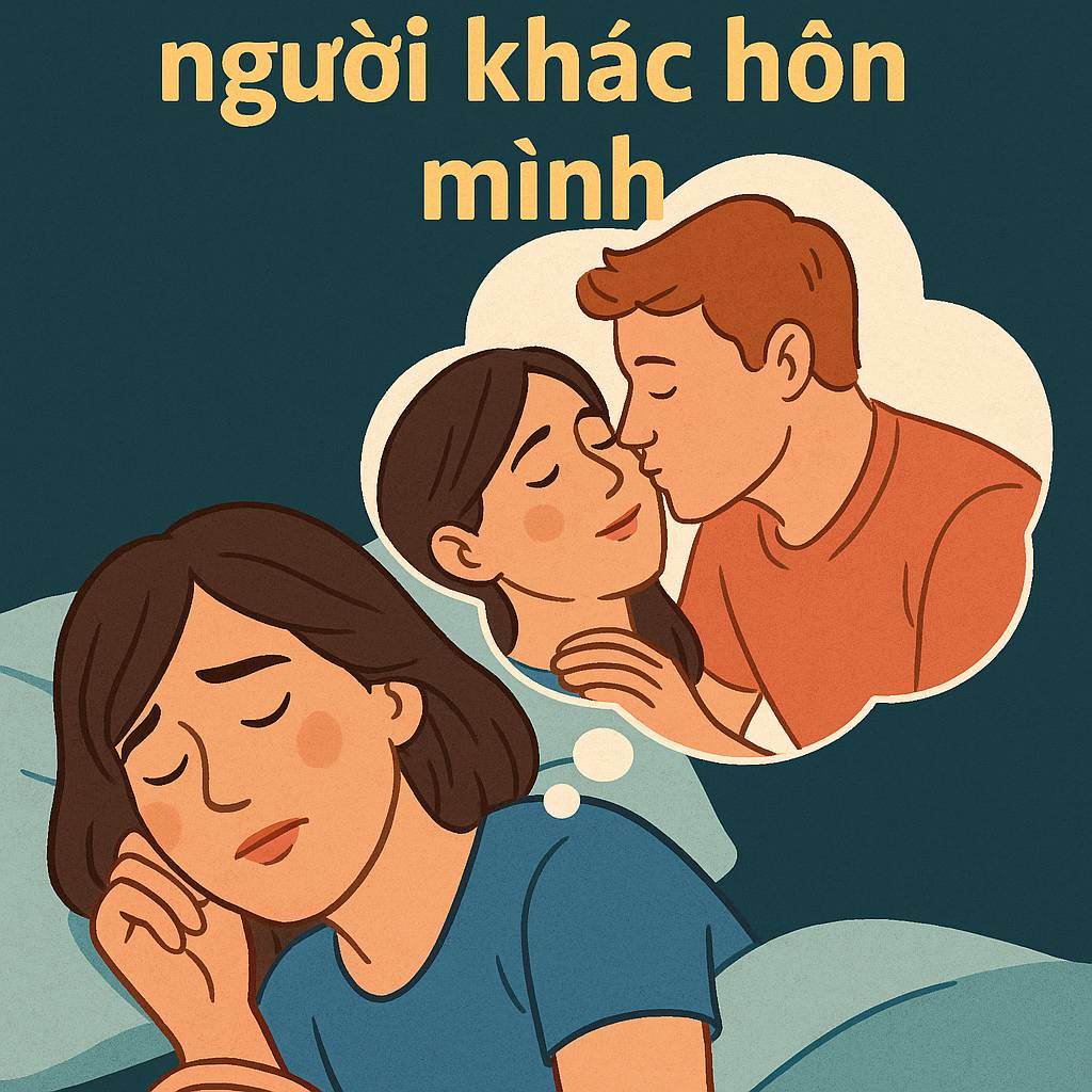 Mơ thấy người khác hôn mình là điềm gì? Đánh số mấy?