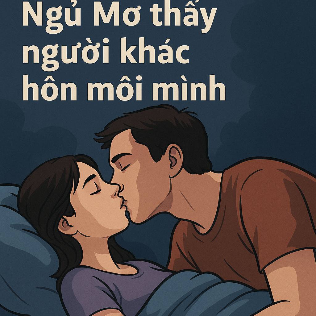 Mơ thấy người khác hôn môi mình là điềm gì? Đánh số mấy