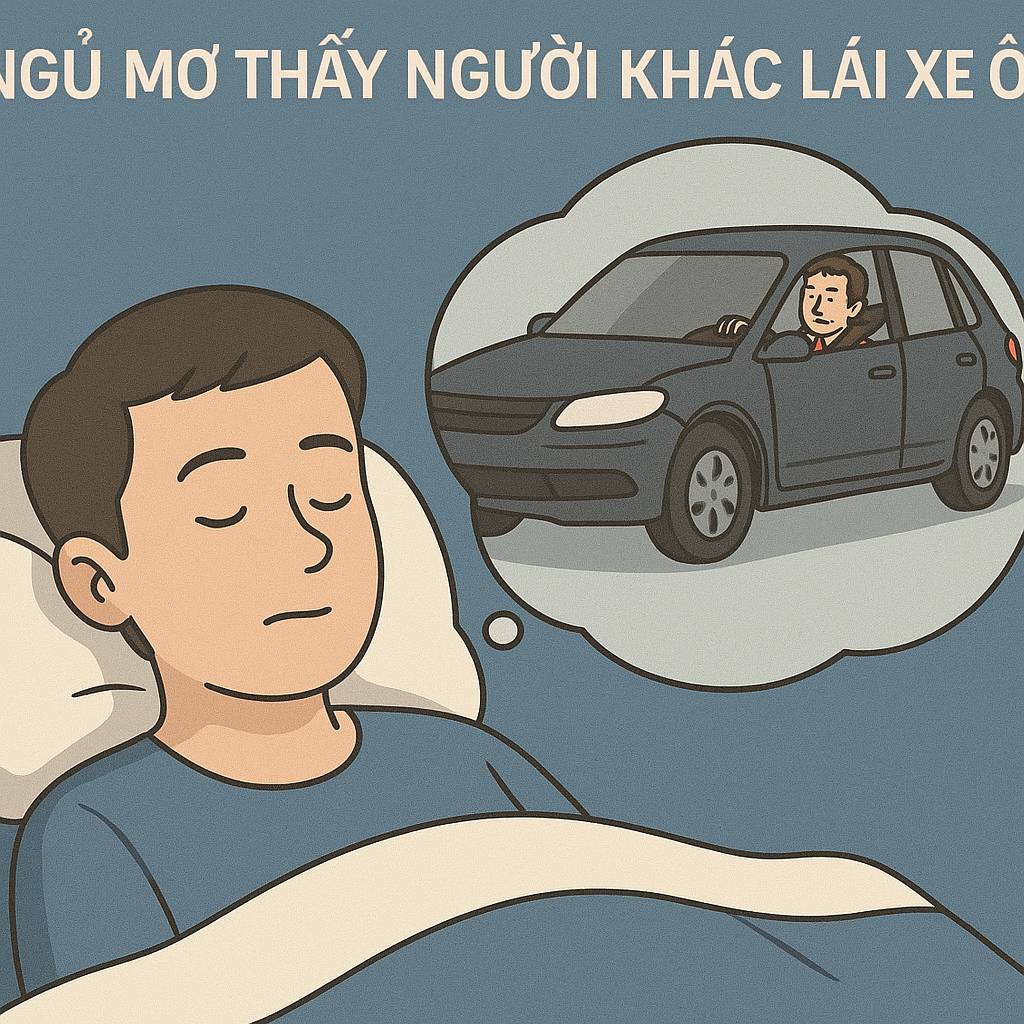 Mơ thấy người khác lái xe ô tô là điềm gì? Đánh số mấy