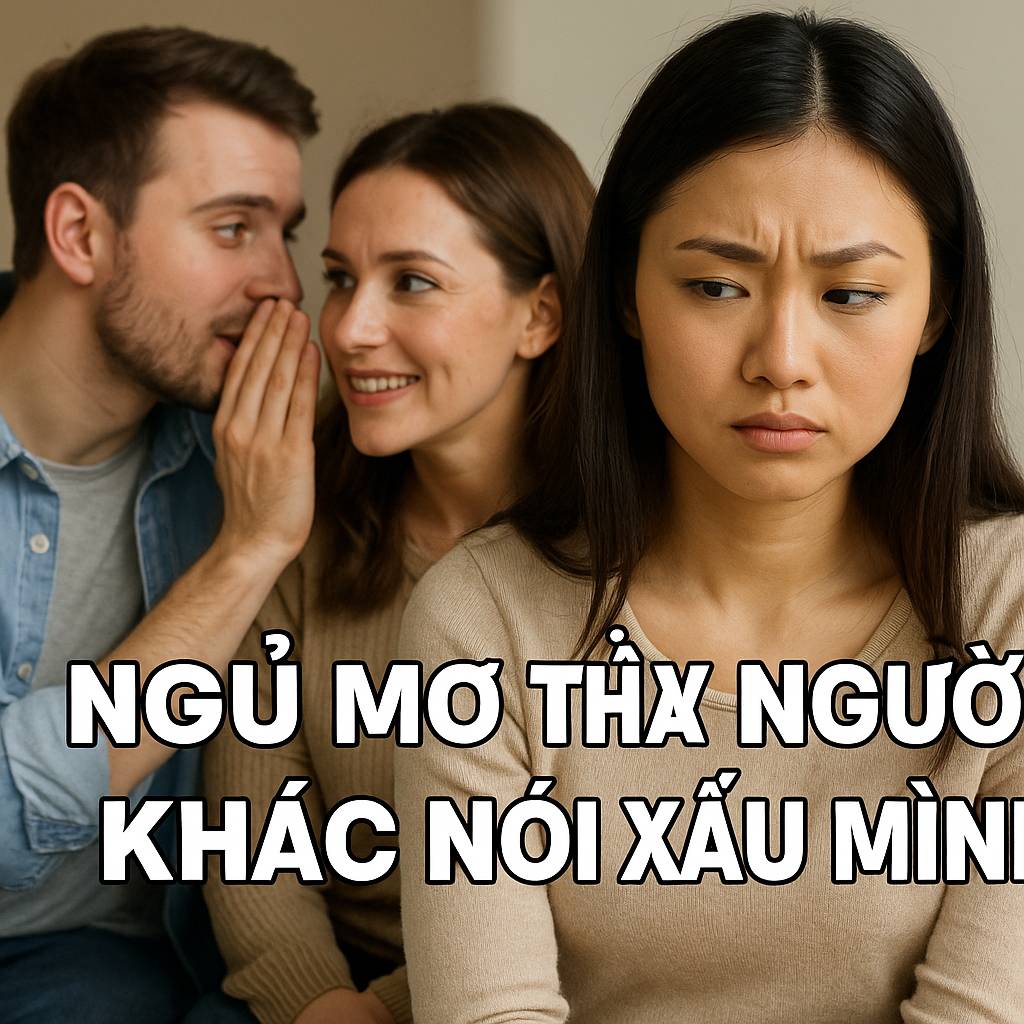 Mơ thấy người khác nói xấu mình là điềm gì? Đánh số mấy