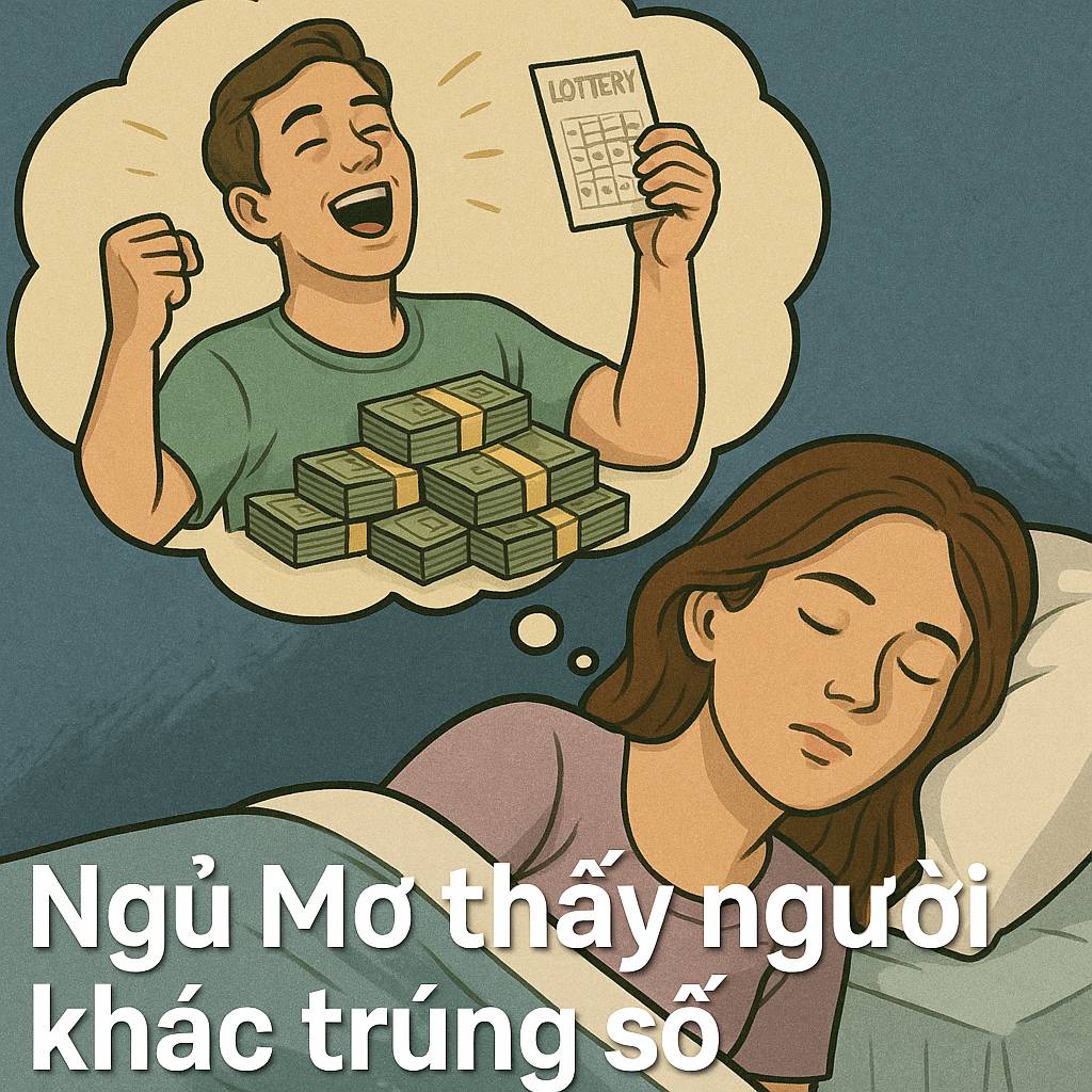 Mơ thấy người khác trúng số là điềm gì? Đánh số mấy
