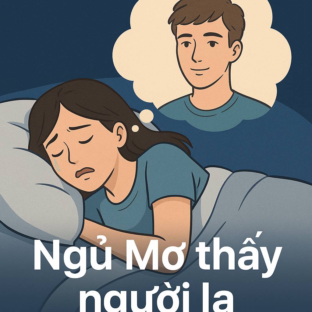 Mơ thấy người lạ là điềm gì? Đánh số mấy