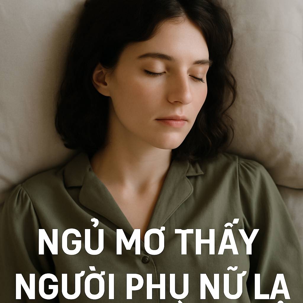 Mơ thấy người phụ nữ lạ là điềm gì? Đánh số mấy