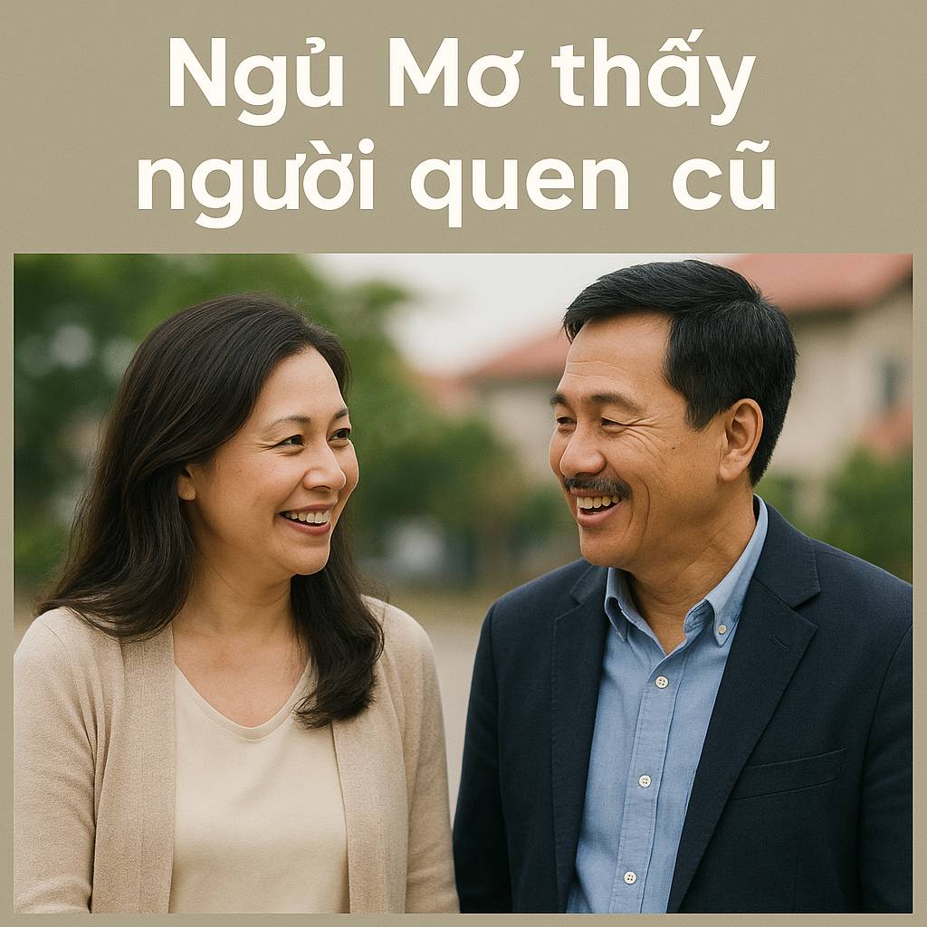 Mơ thấy người quen cũ là điềm gì? Đánh số mấy