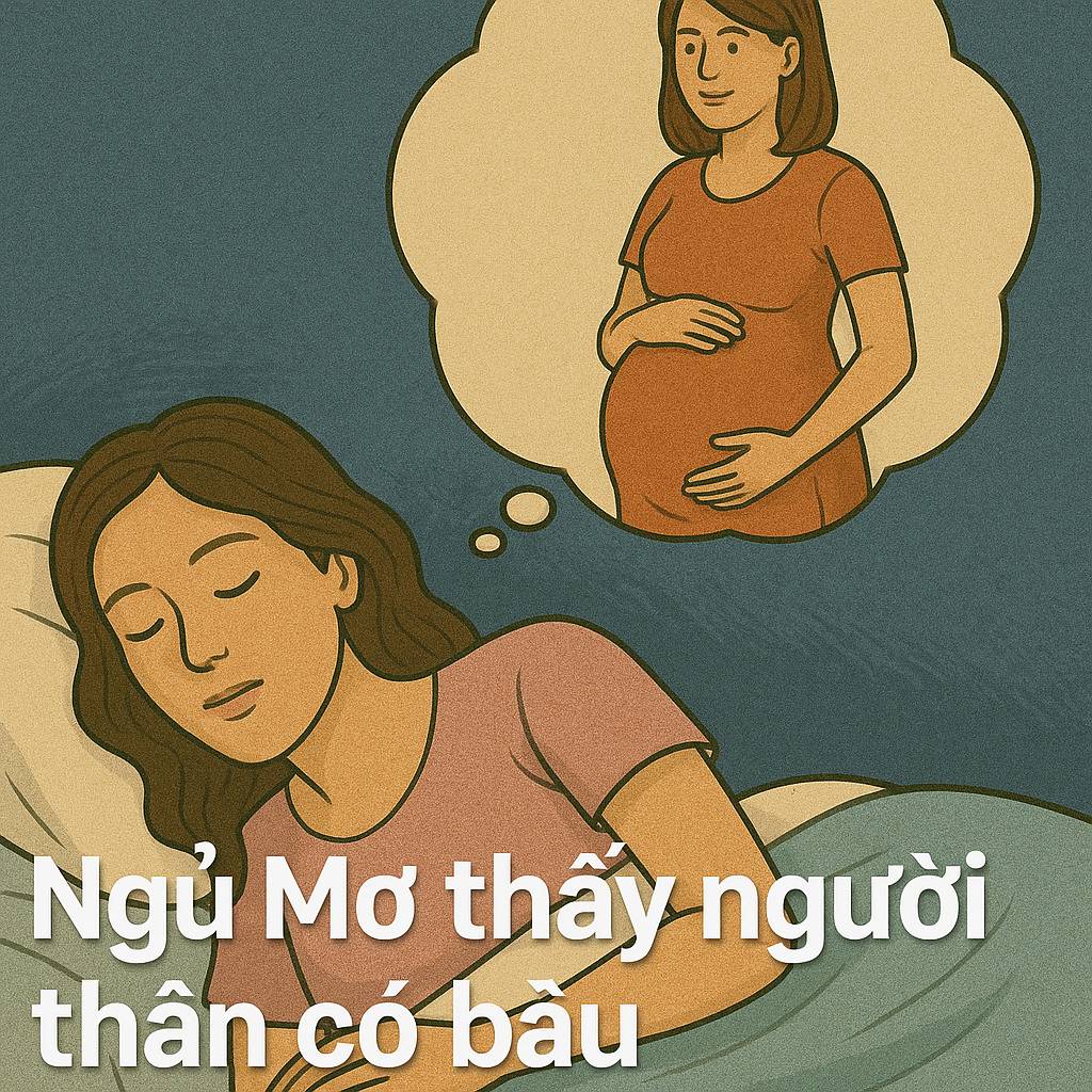 Mơ thấy người thân có bầu là điềm gì? Đánh số mấy