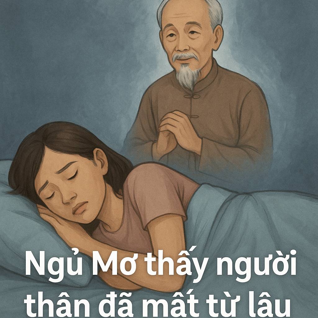 Mơ thấy người thân đã mất từ lâu là điềm gì? Đánh số mấy