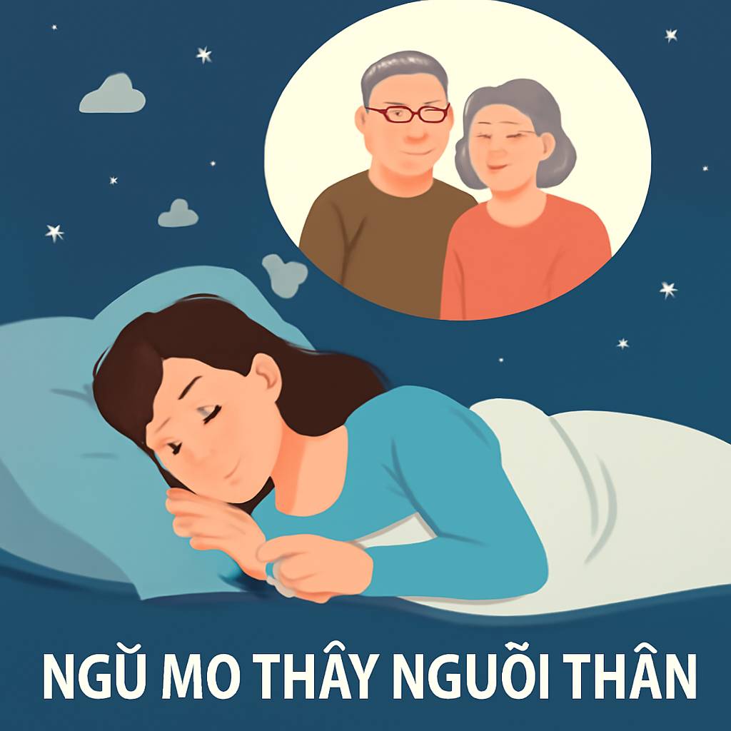 Mơ thấy người thân là điềm gì? Đánh số mấy?