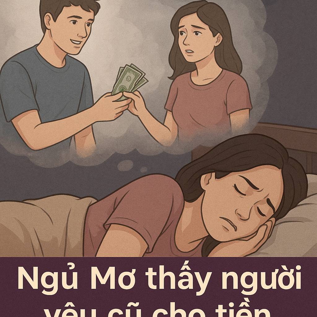 Mơ thấy người yêu cũ cho tiền là điềm gì? Đánh số mấy