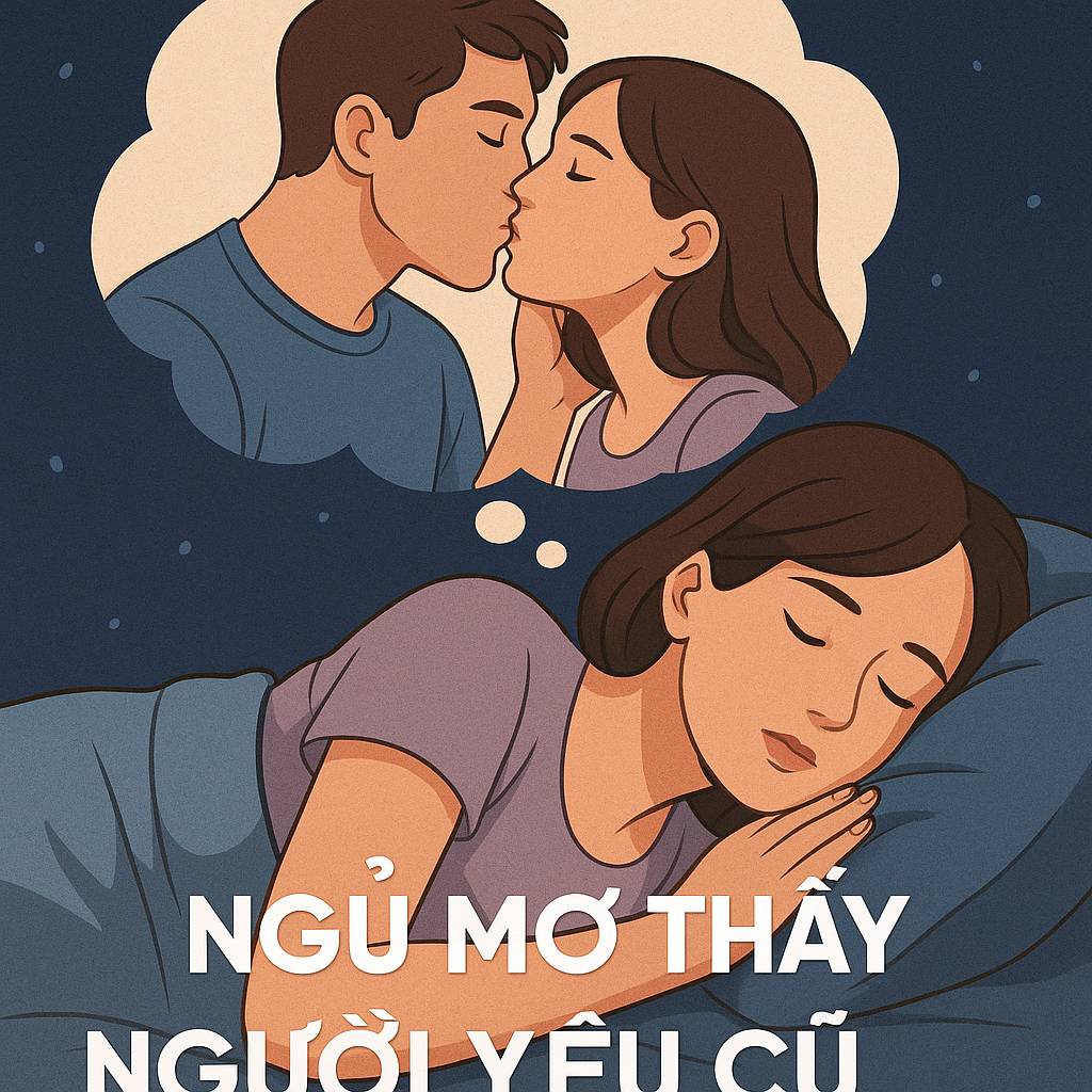 Mơ thấy người yêu cũ hôn mình là điềm gì? Đánh số mấy?