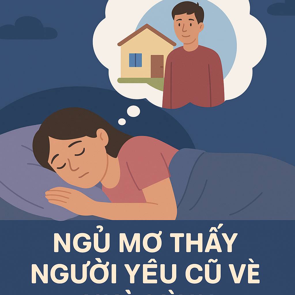Mơ thấy người yêu cũ về nhà mình là điềm gì? Đánh số mấy?
