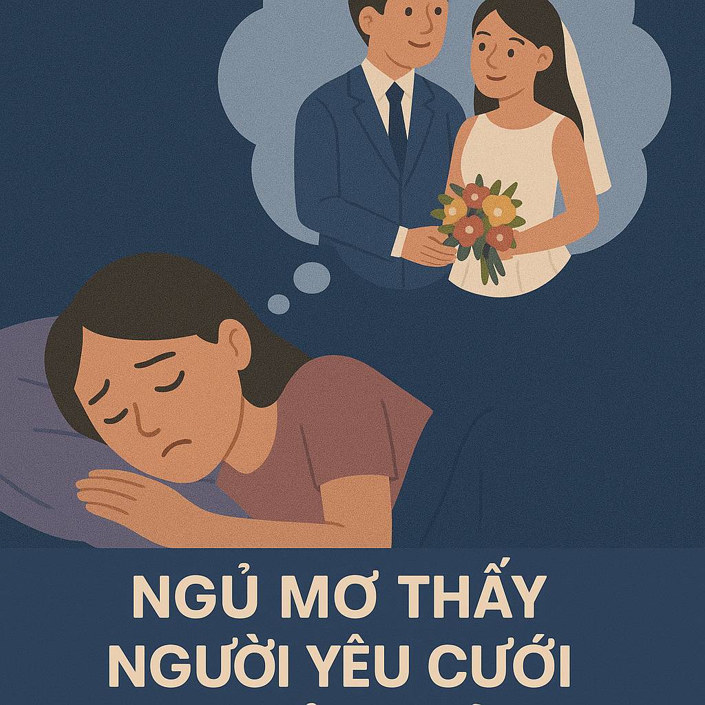 Mơ thấy người yêu cưới người khác là điềm gì? Đánh số mấy?