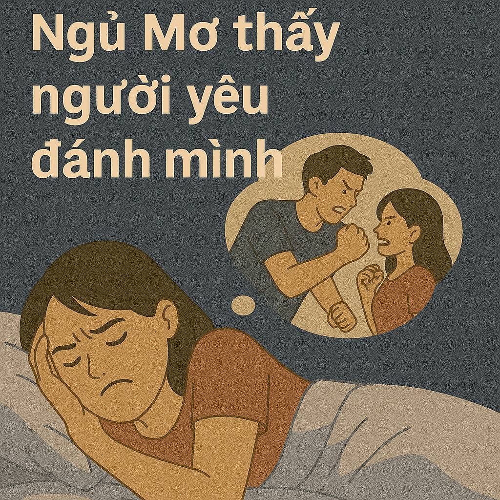 Mơ thấy người yêu đánh mình là điềm gì? Đánh số mấy