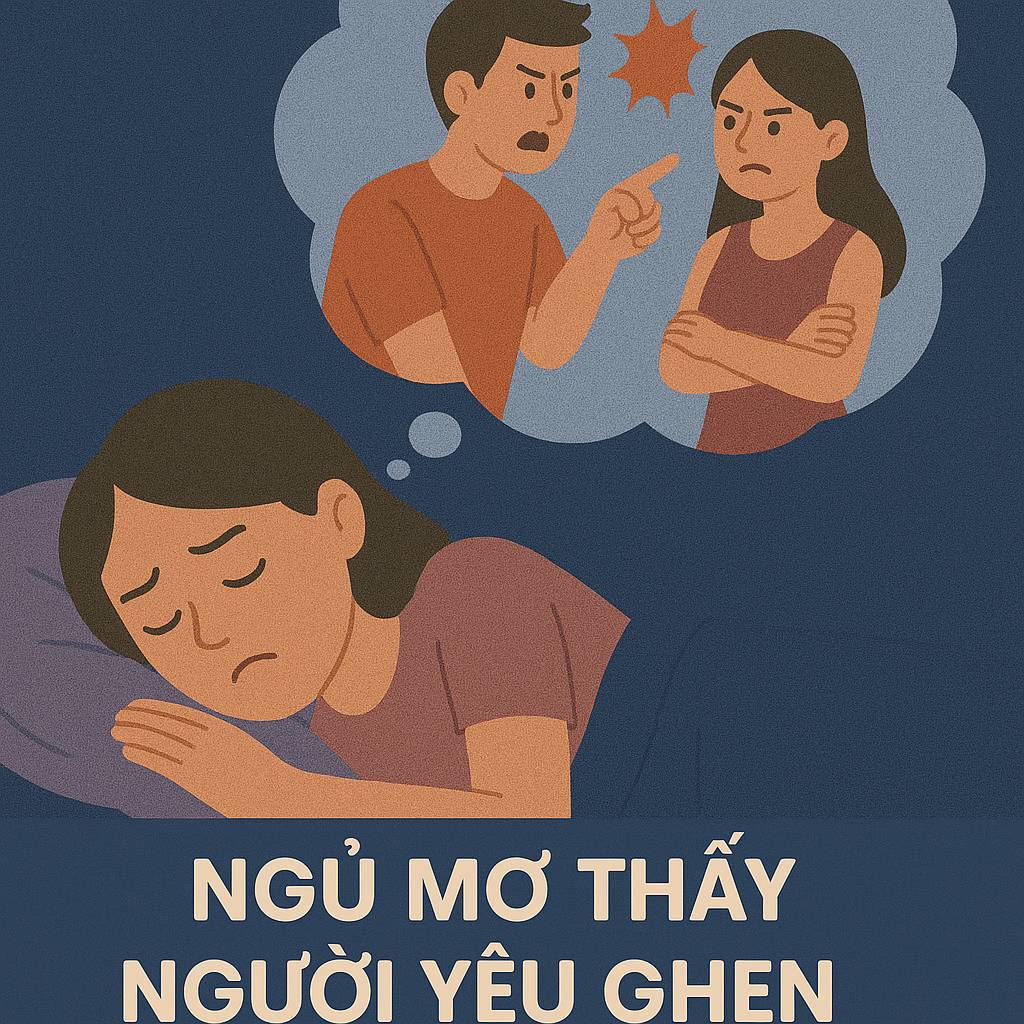 Mơ thấy người yêu ghen là điềm gì? Đánh số mấy?