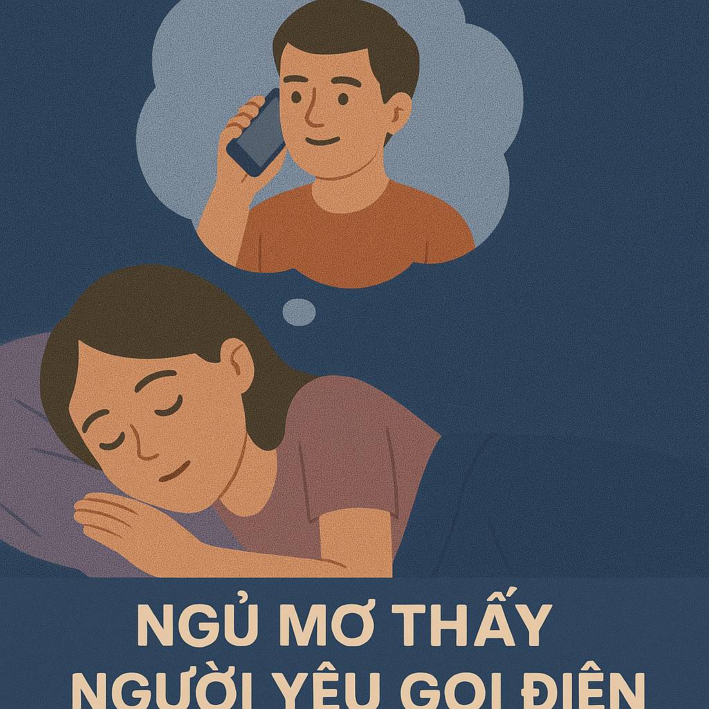 Mơ thấy người yêu gọi điện cho mình là điềm gì? Đánh số mấy?