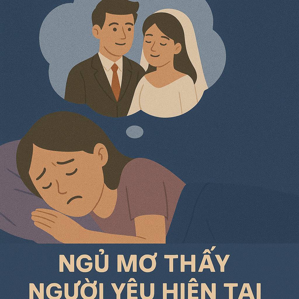 Mơ thấy người yêu hiện tại cưới vợ là điềm gì? Đánh số mấy