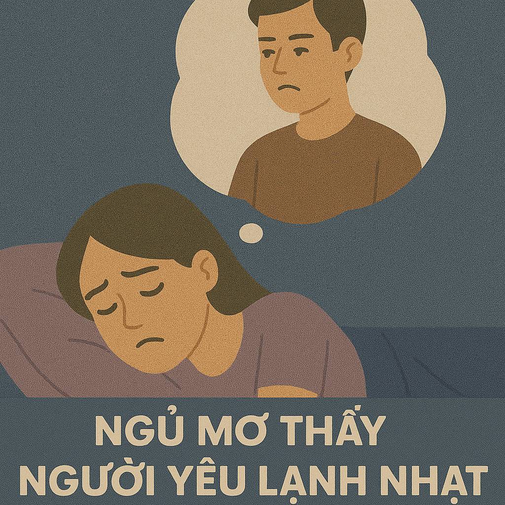Mơ thấy người yêu lạnh nhạt là điềm gì? Đánh số mấy?