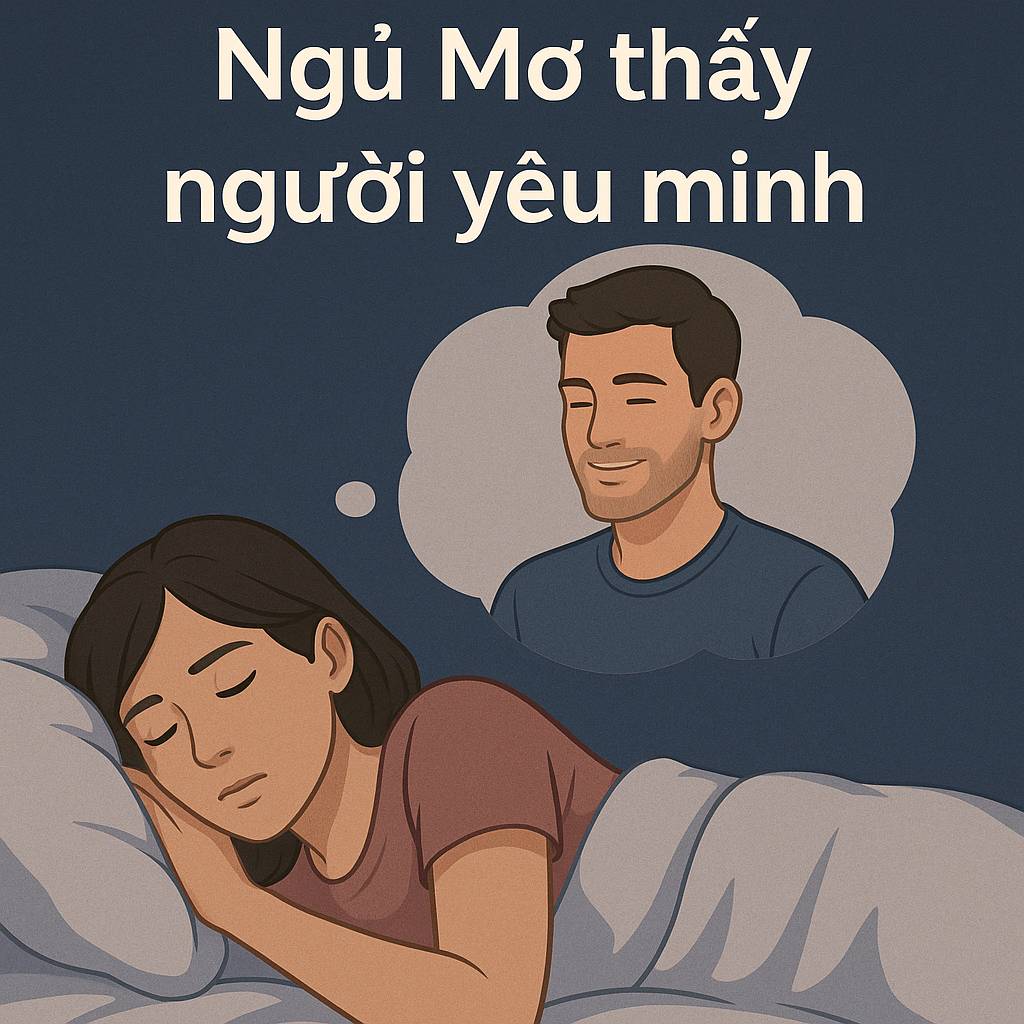 Mơ thấy người yêu mình là điềm gì? Đánh số mấy?