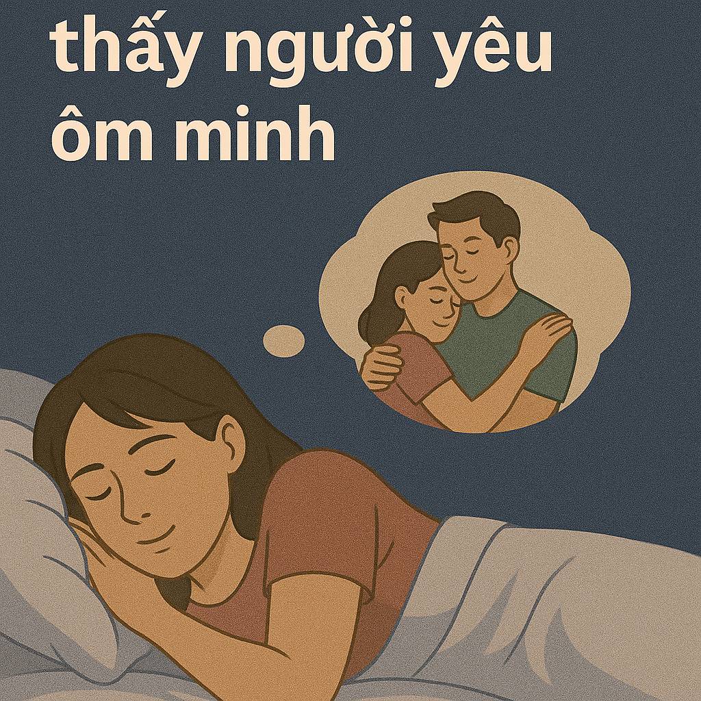 Mơ thấy người yêu ôm mình là điềm gì? Đánh số mấy