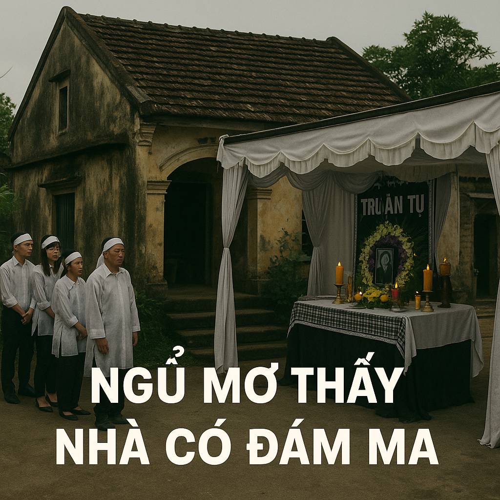 Mơ thấy nhà có đám ma là điềm gì? Đánh số mấy