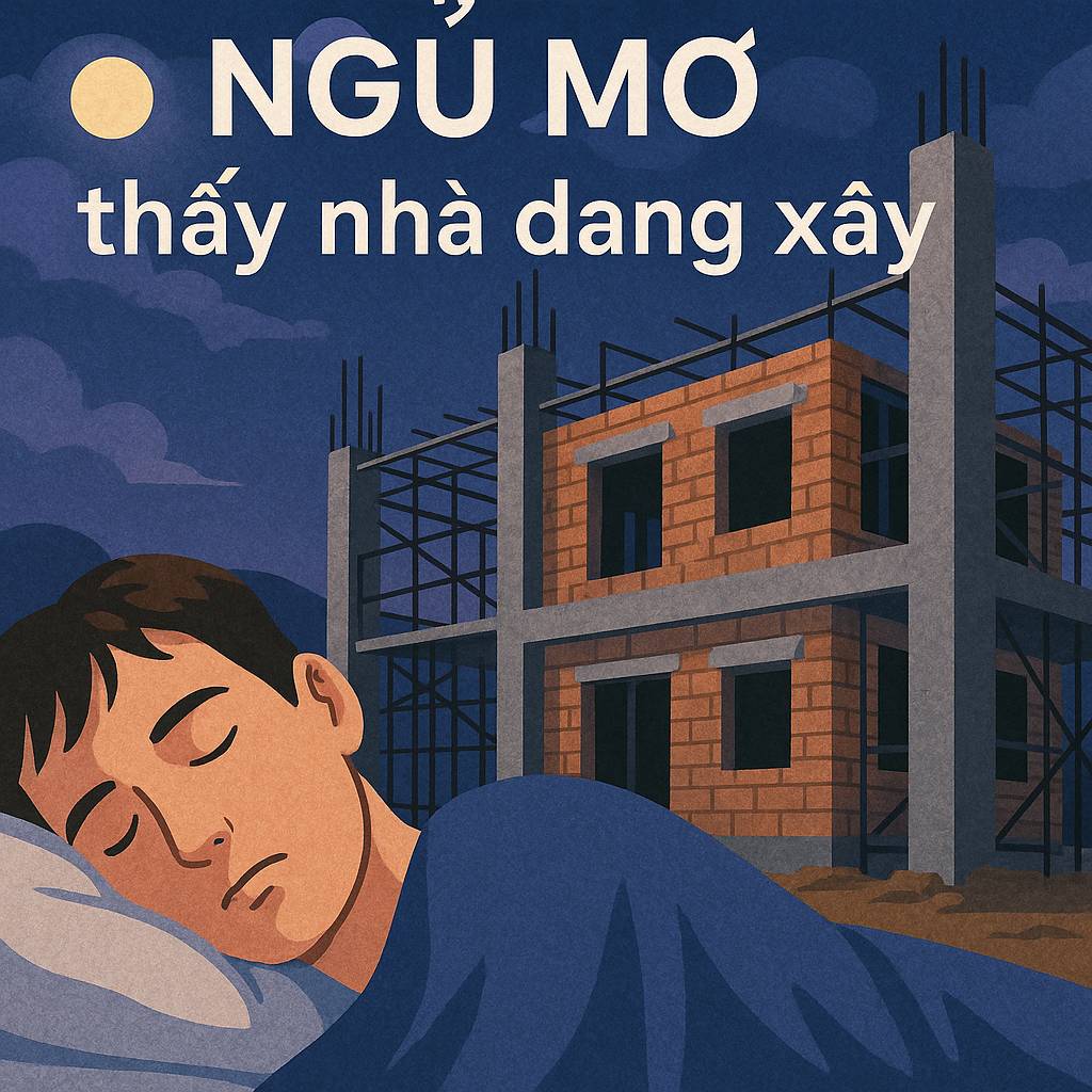 Mơ thấy nhà đang xây là điềm gì? Đánh số mấy?