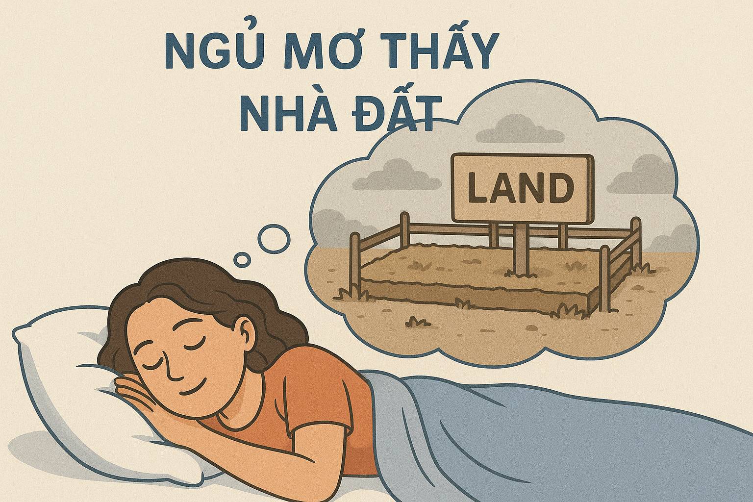Mơ thấy nhà đất là điềm gì? Đánh số mấy