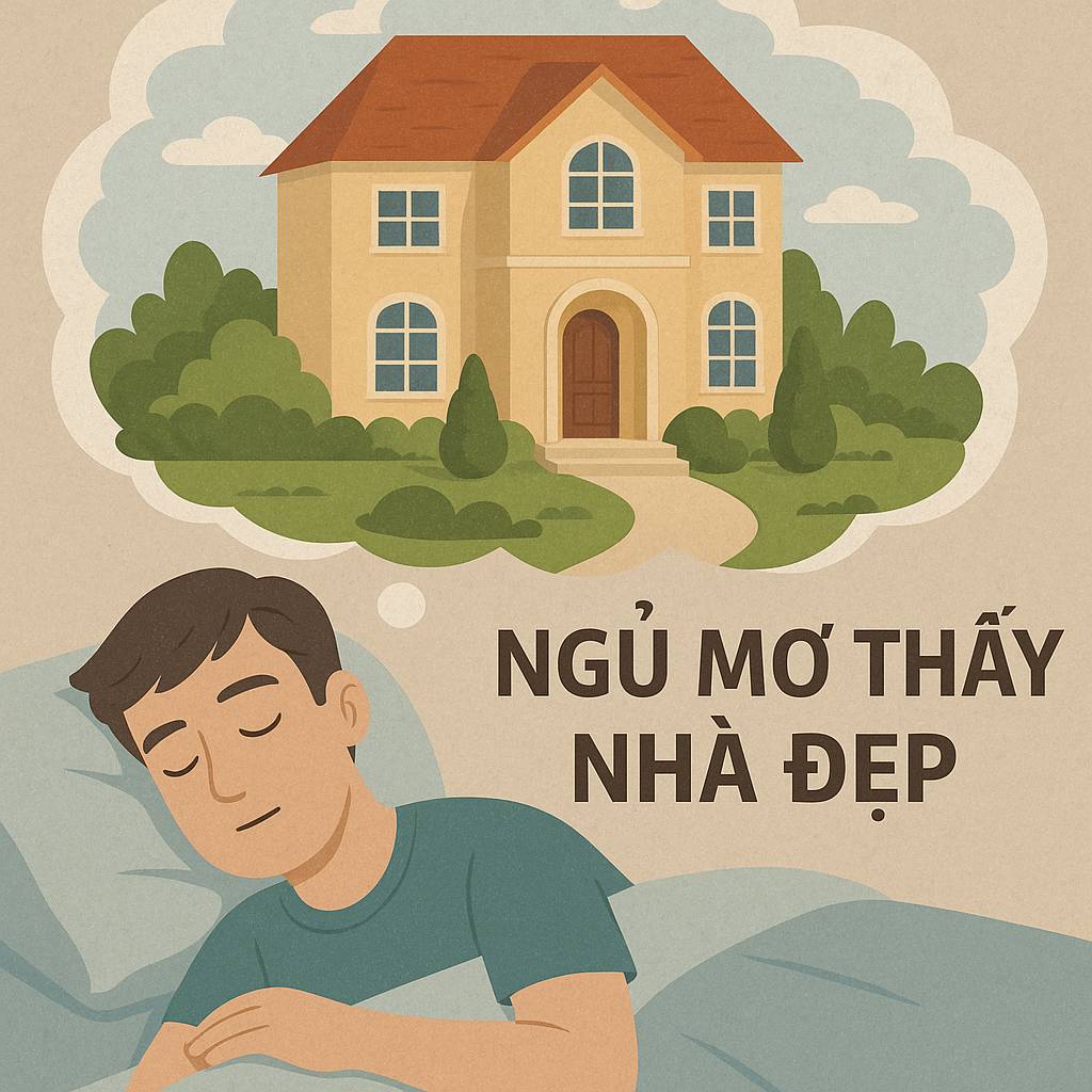 Mơ thấy nhà đẹp là điềm gì? Đánh số mấy