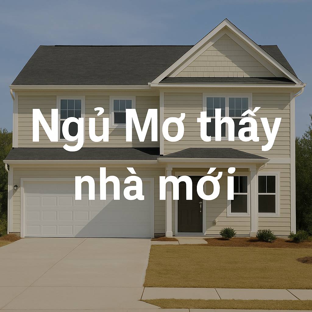 Mơ thấy nhà mới là điềm gì? Đánh số mấy