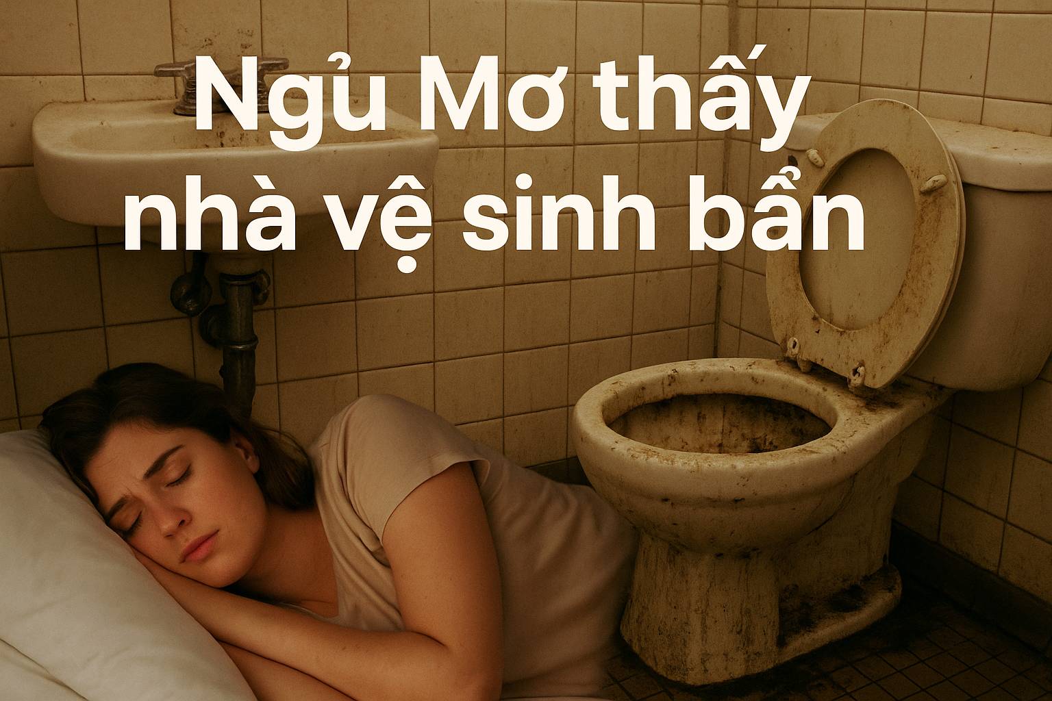 Mơ thấy nhà vệ sinh bẩn là điềm gì? Đánh số mấy