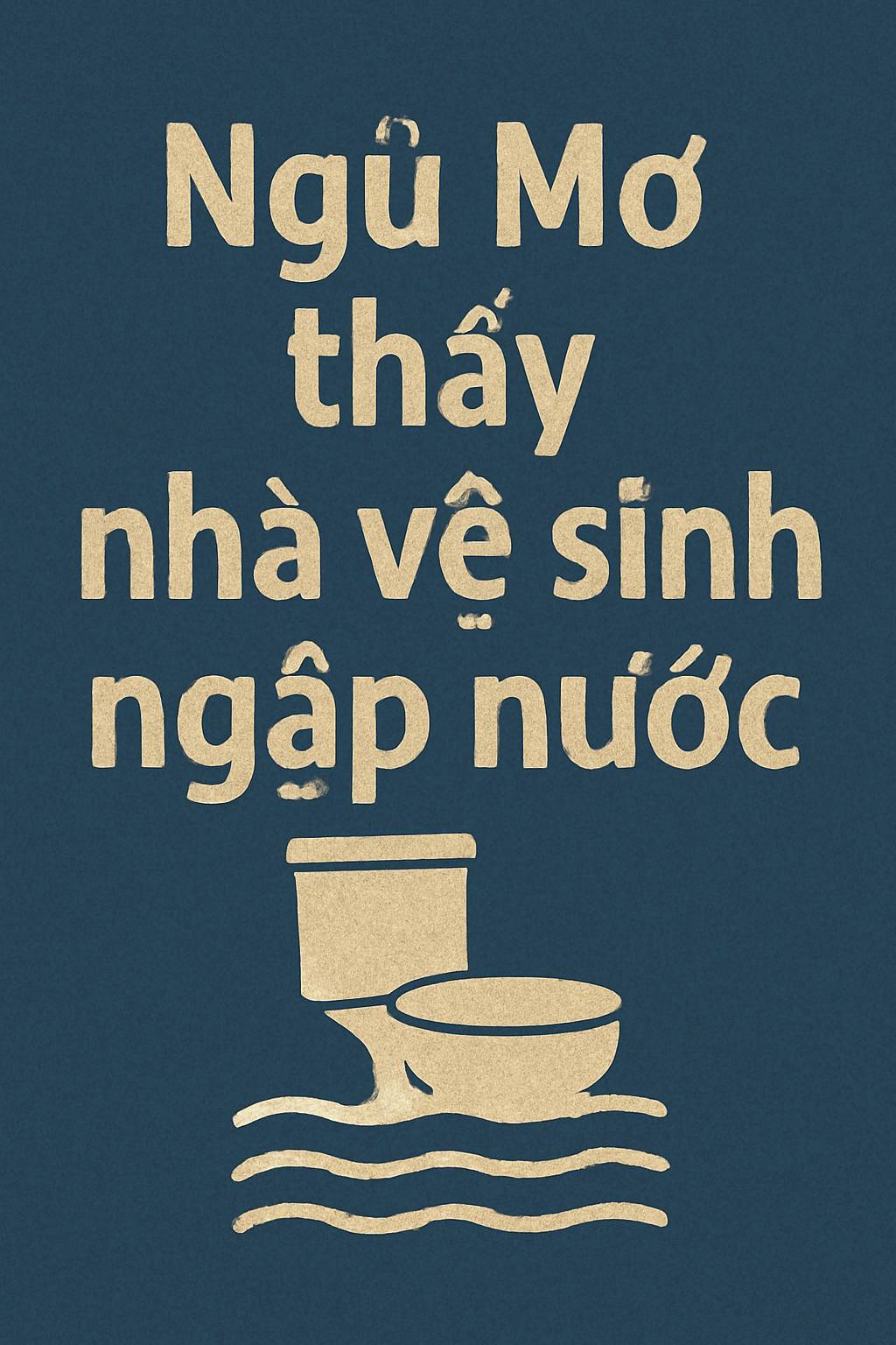 Mơ thấy nhà vệ sinh ngập nước là điềm gì? Đánh số mấy