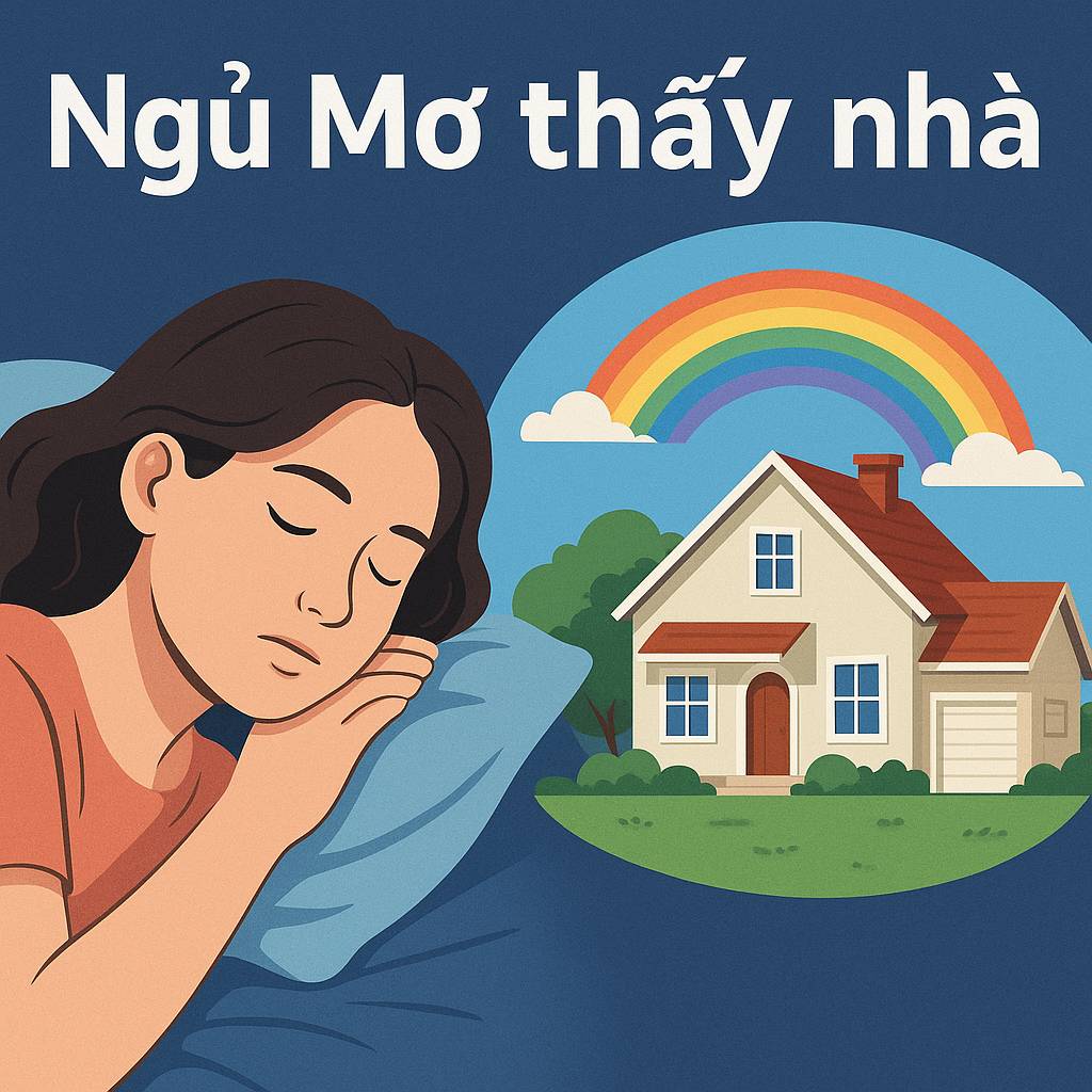 Mơ thấy nhà là điềm gì? Đánh số mấy