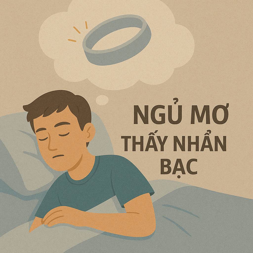Mơ thấy nhẫn bạc là điềm gì? Đánh số mấy