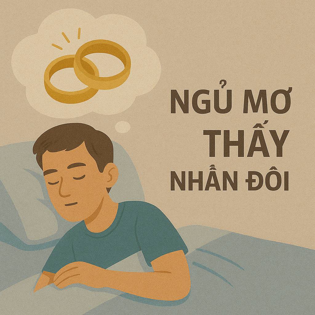 Mơ thấy nhẫn đôi là điềm gì? Đánh số mấy