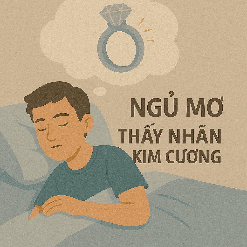 Mơ thấy nhẫn kim cương là điềm gì? Đánh số mấy