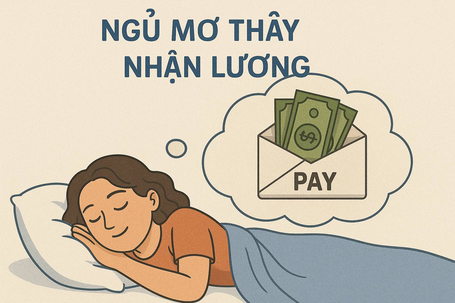Mơ thấy nhận lương là điềm gì? Đánh số mấy