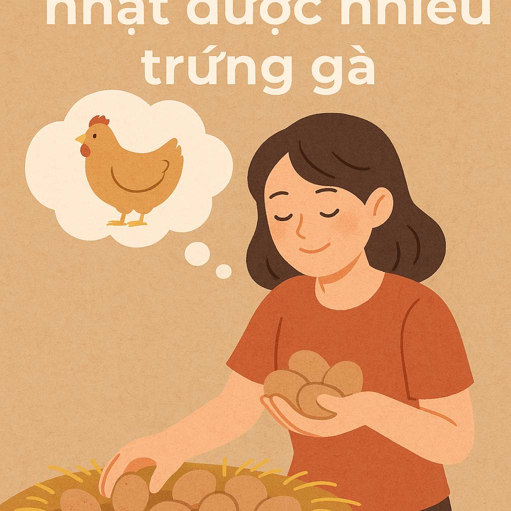 Mơ thấy nhặt được nhiều trứng gà là điềm gì? Đánh số mấy chuẩn 2025