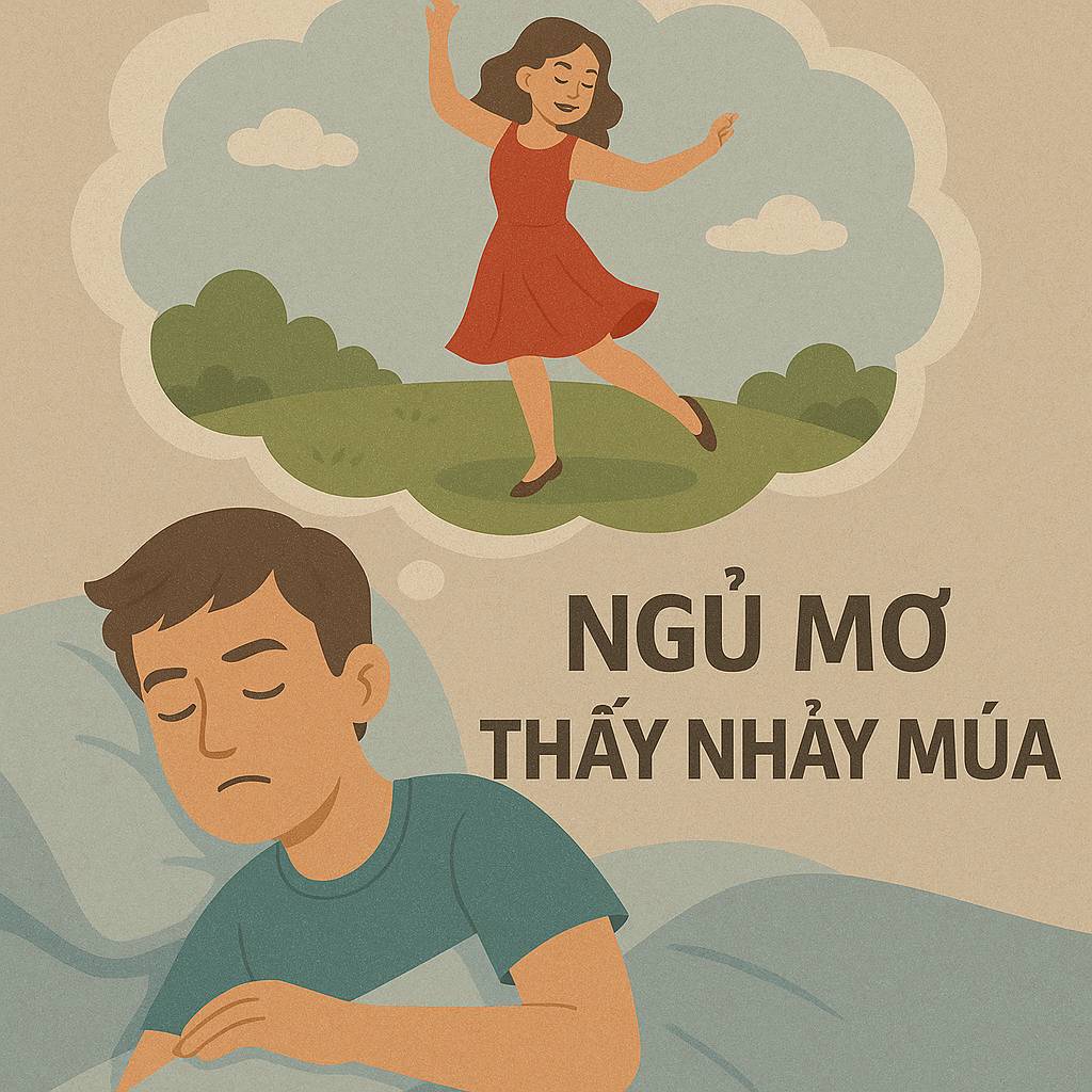 Mơ thấy nhảy múa là điềm gì? Đánh số mấy